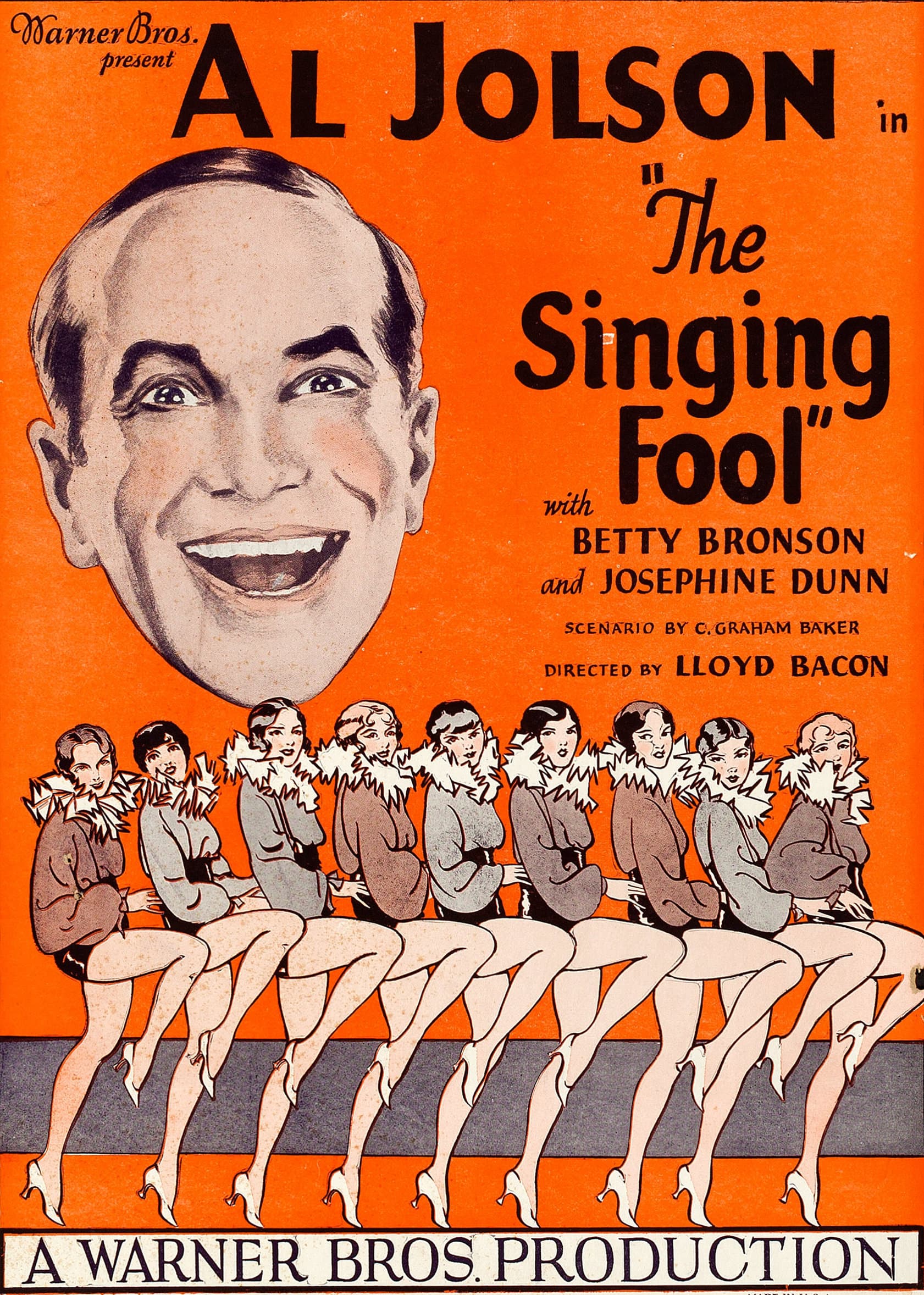 The Singing Fool poster