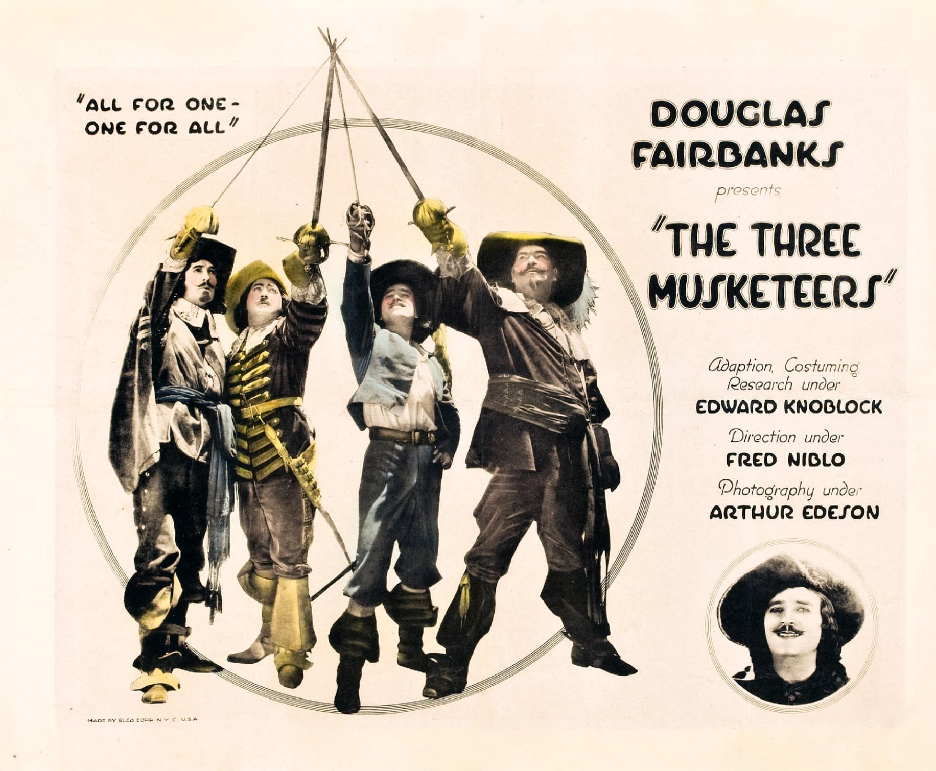 The Three Musketeers poster